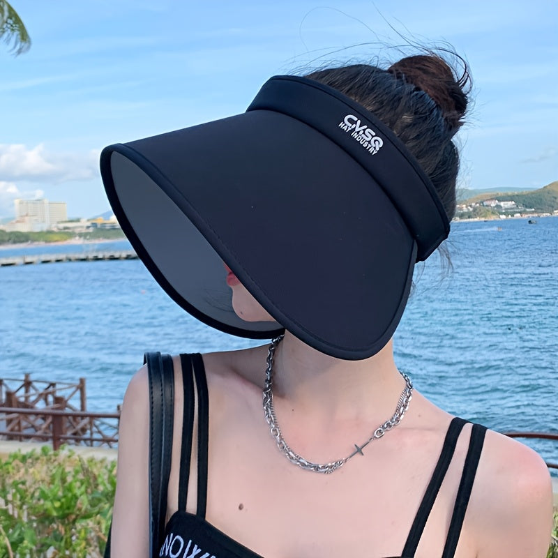 Women's Summer Wide Brim Topless Hat
