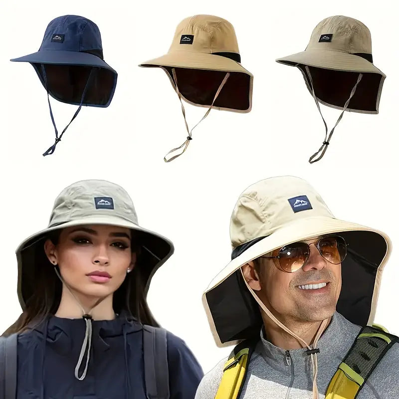 Unisex Outdoor Sun Protection Fishing Hat
