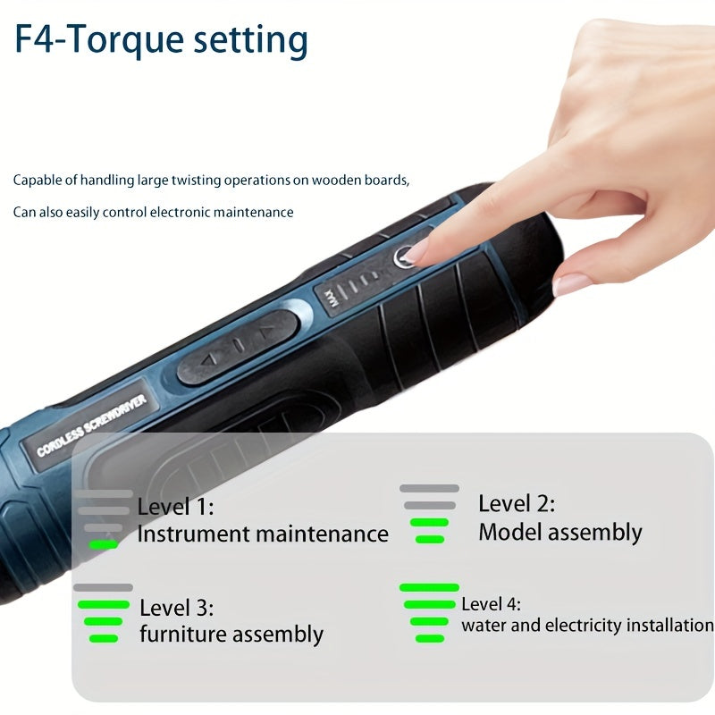 3.6V lithium cordless screwdriver Cordless Electric Screwdriver Set