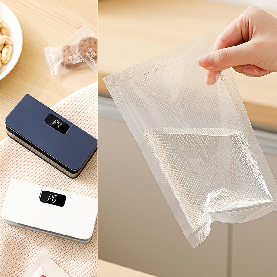 1pc Portable USB Rechargeable Food Sealer