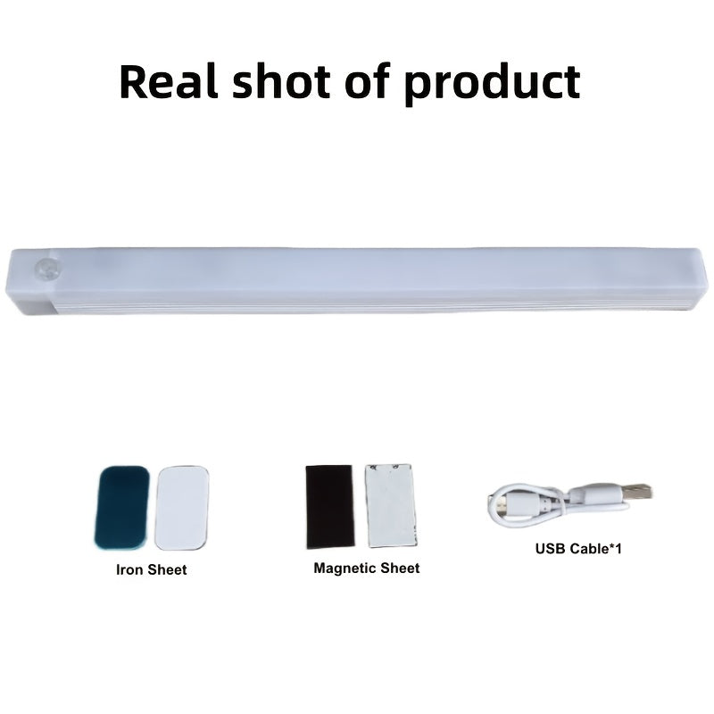 7pcs USB Rechargeable Motion Sensor LED Lights