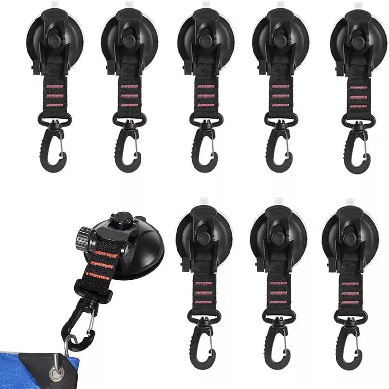 8-Pack Heavy Duty Vacuum Suction Cup Hooks