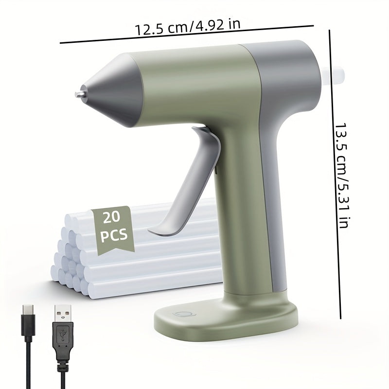4V Cordless Hot Melt Glue Gun