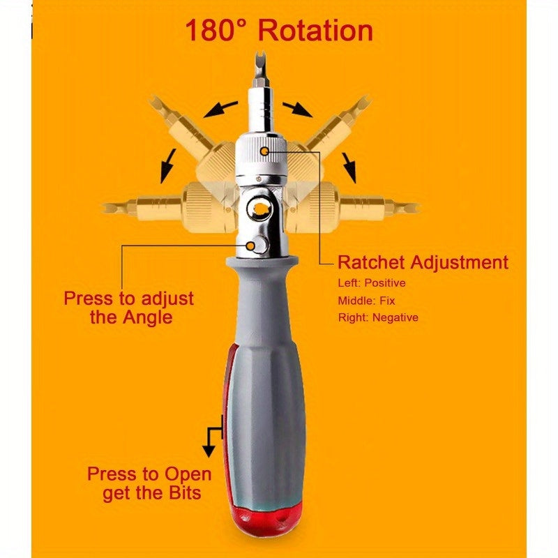 1 Ratchet Screwdriver Set