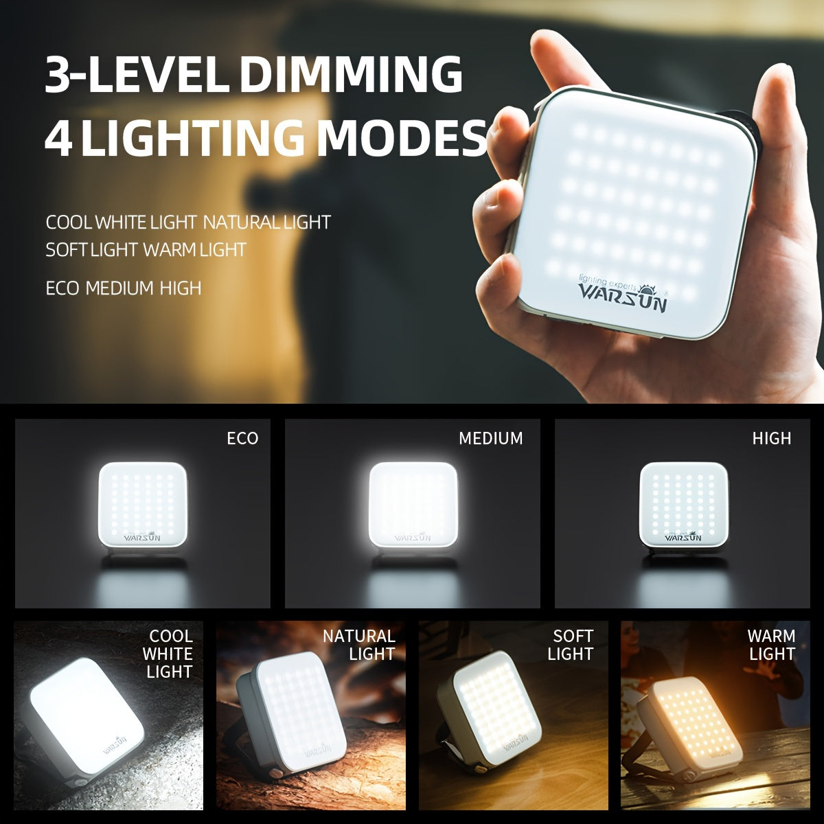 WARSUN CP36 Camping Light