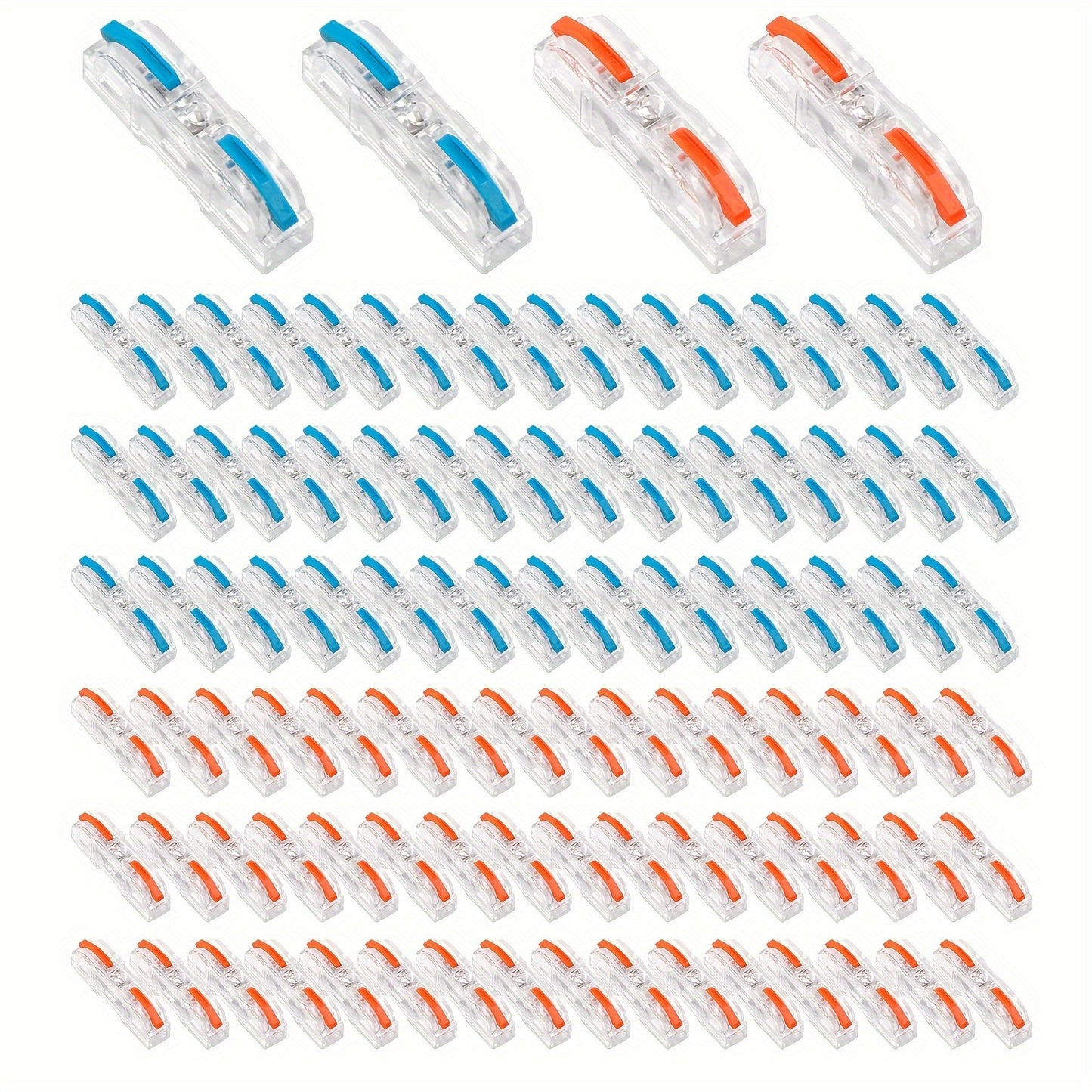 100pcs Quick Connect Wire Connectors