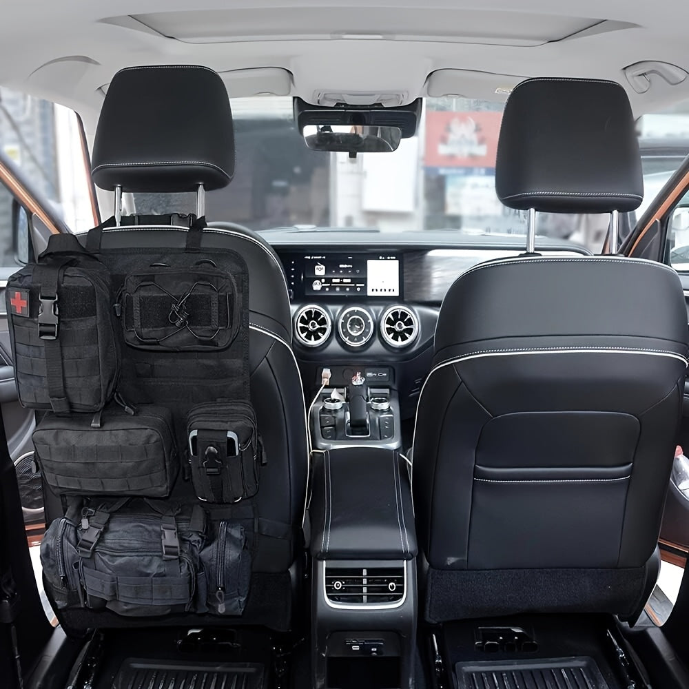 Tactical Car Seat Back Organizer