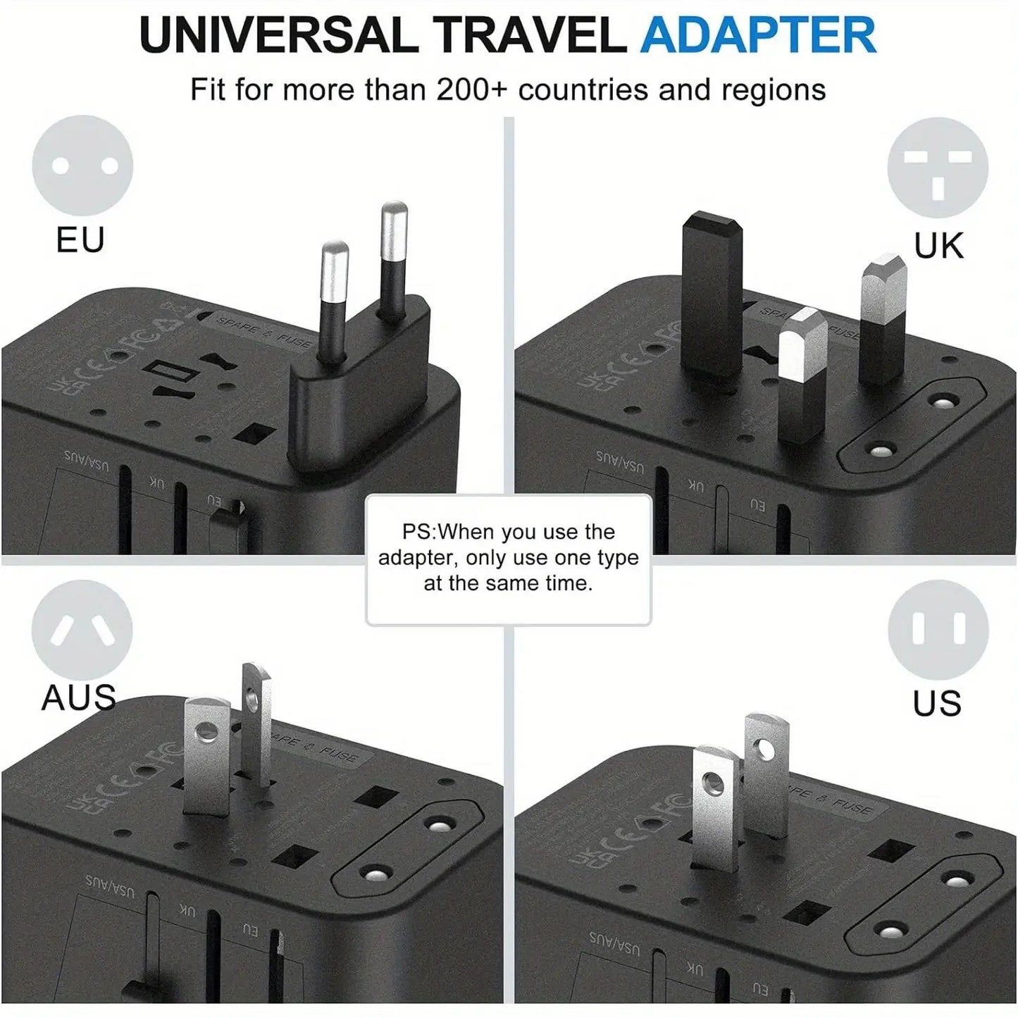 Global Universal Travel Adapter