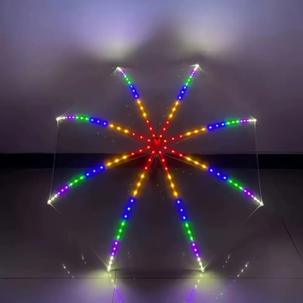 Creative LED Umbrella with Multi-Color, Multiple Modes
