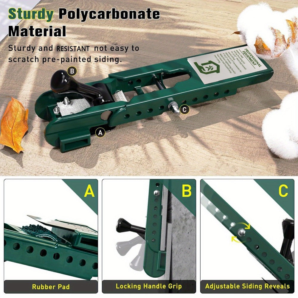 Adjustable Rubberized Grip Siding Kit