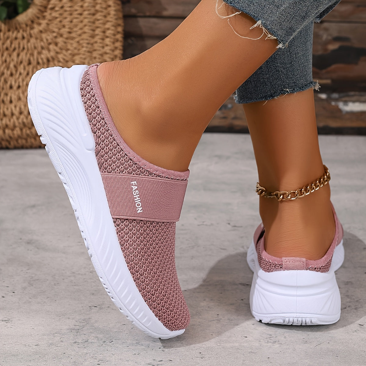Summer Breathable Mesh Upper Shoes