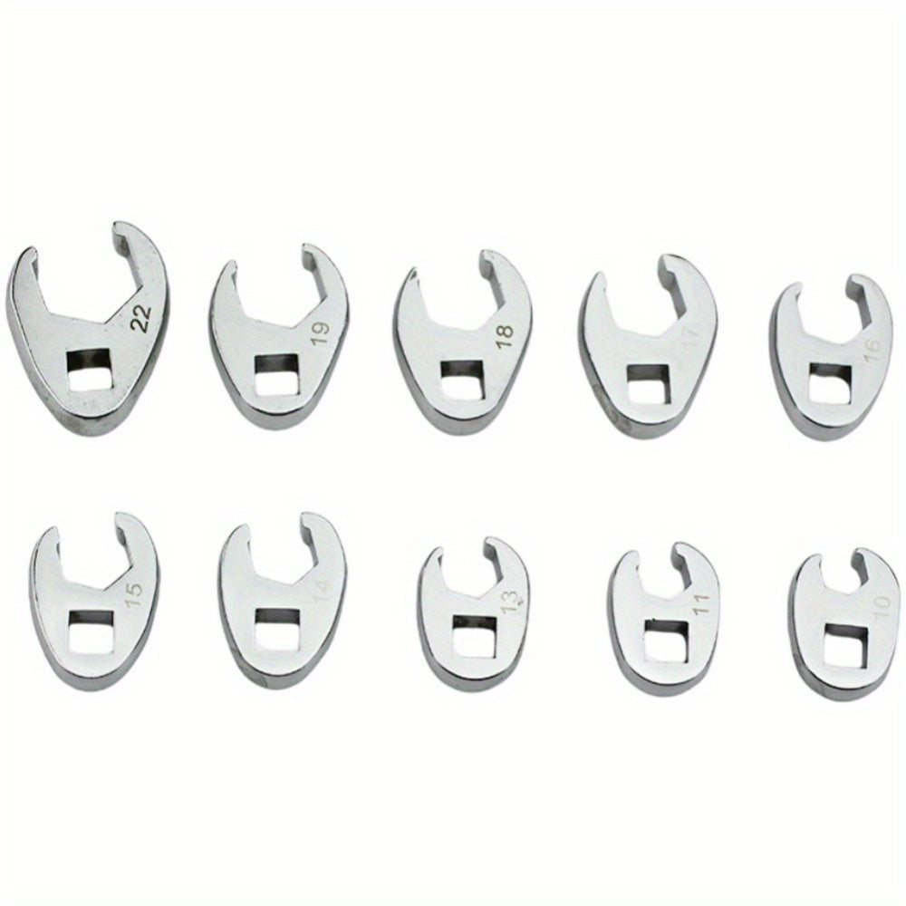 3/ 8 Inch Drive Crowfoot Wrench Set