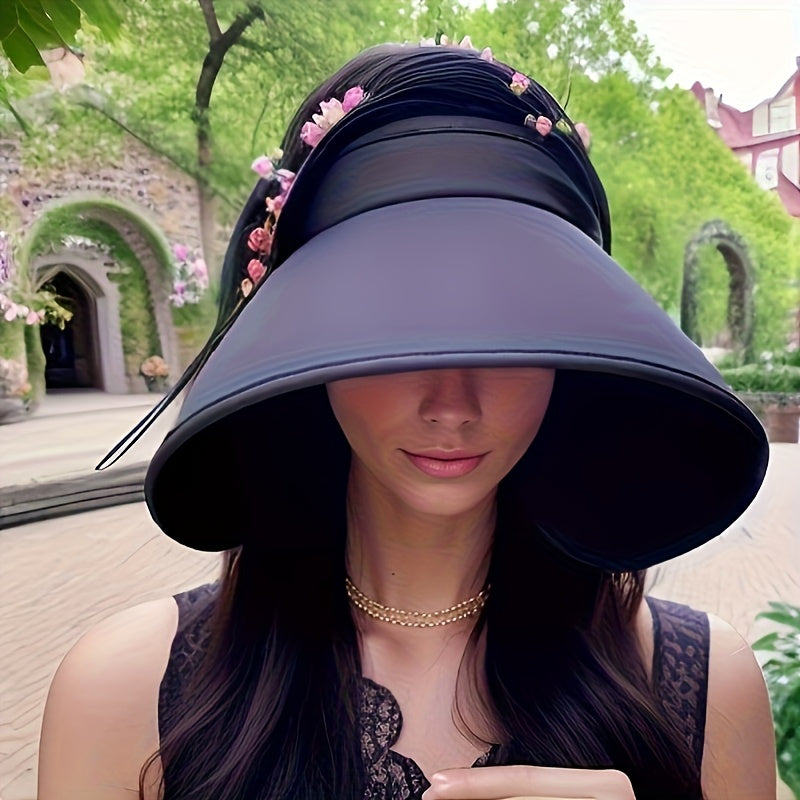 Summer Women's full-face sunshade hat