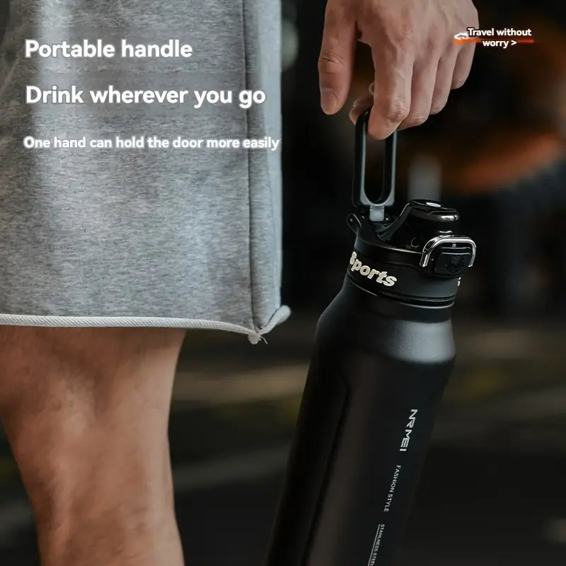 stainless steel preservation outdoor sports water bottle
