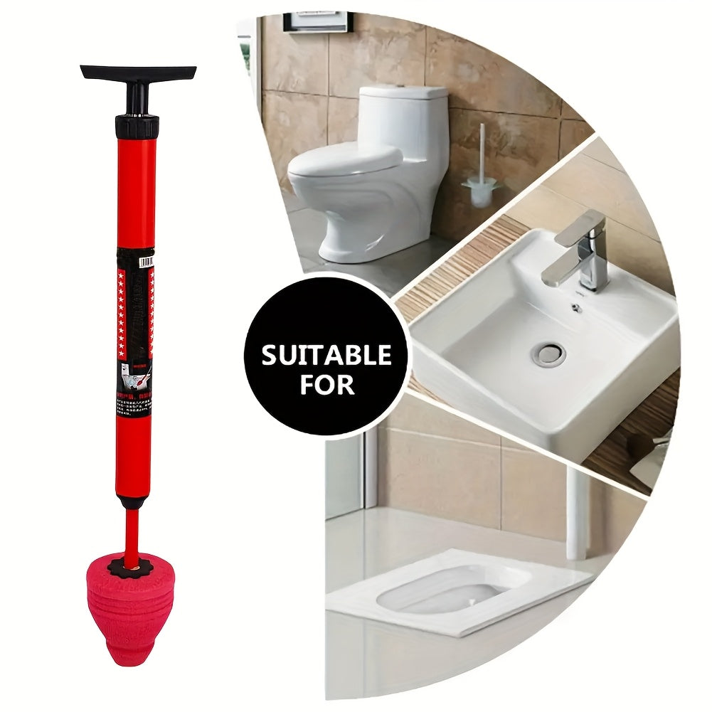 Toilet Plunger Tool - Heavy-Duty Drain Cleaner
