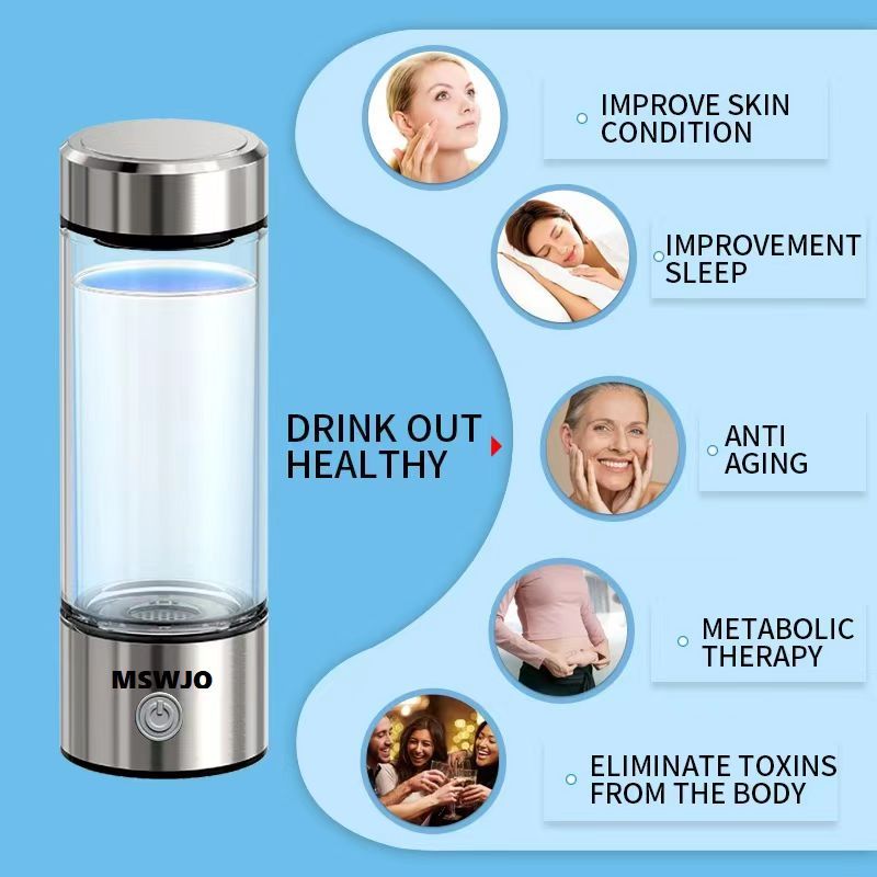 Upgrade Hydrogen Water Bottle