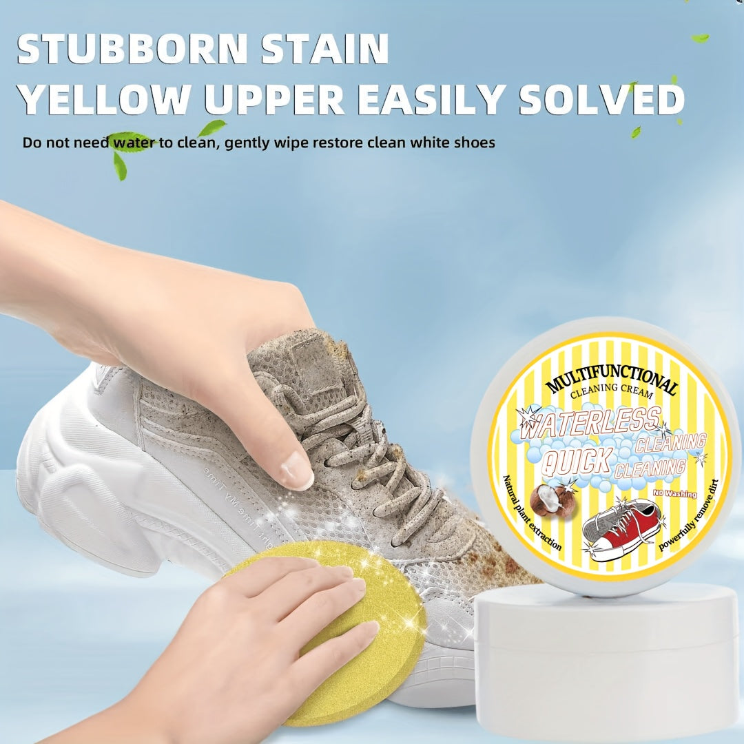 Multi-Purpose Shoe Cleaner Gel with Sponge