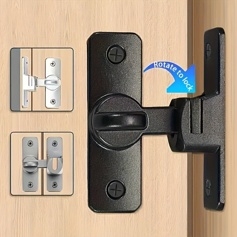 Durable Zinc Alloy Heavy-Duty Sliding Door Latch