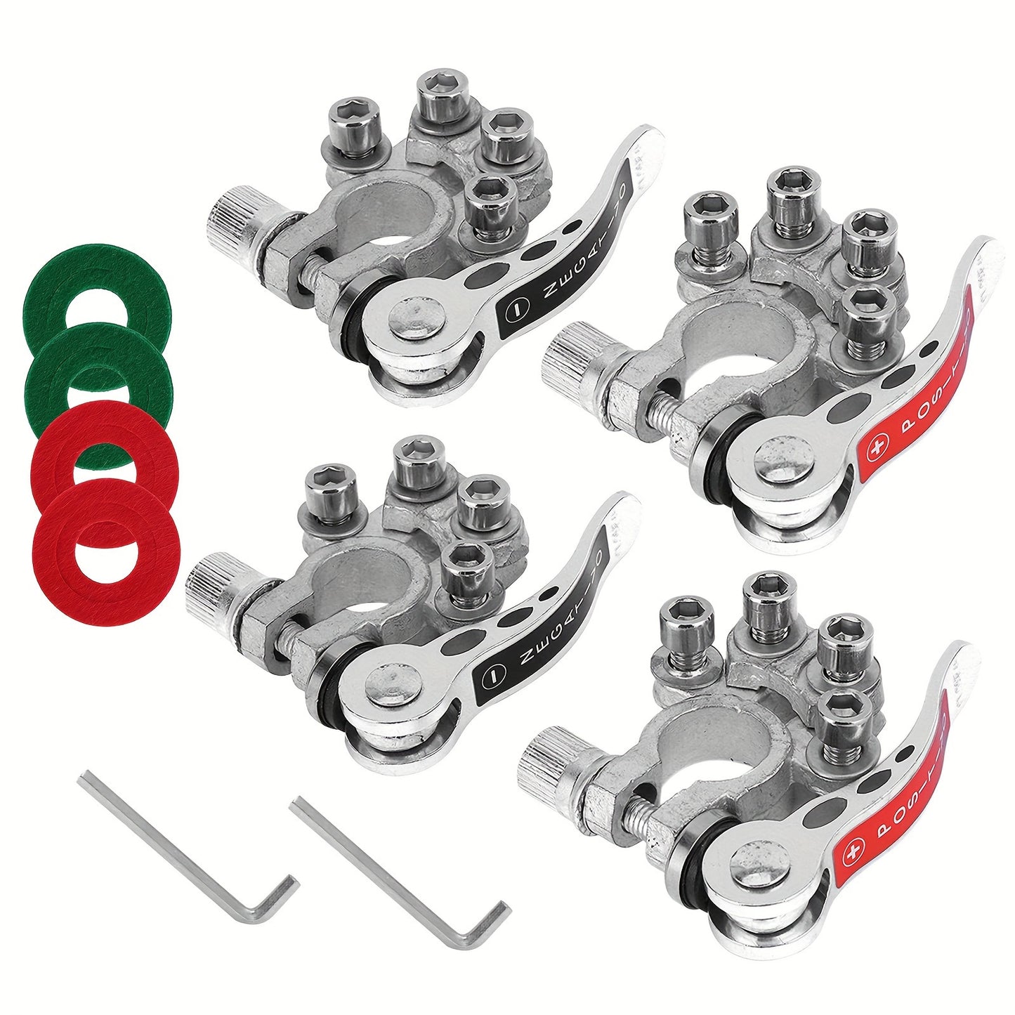 4pcs Zinc Alloy Quick Release Disassembly Clip