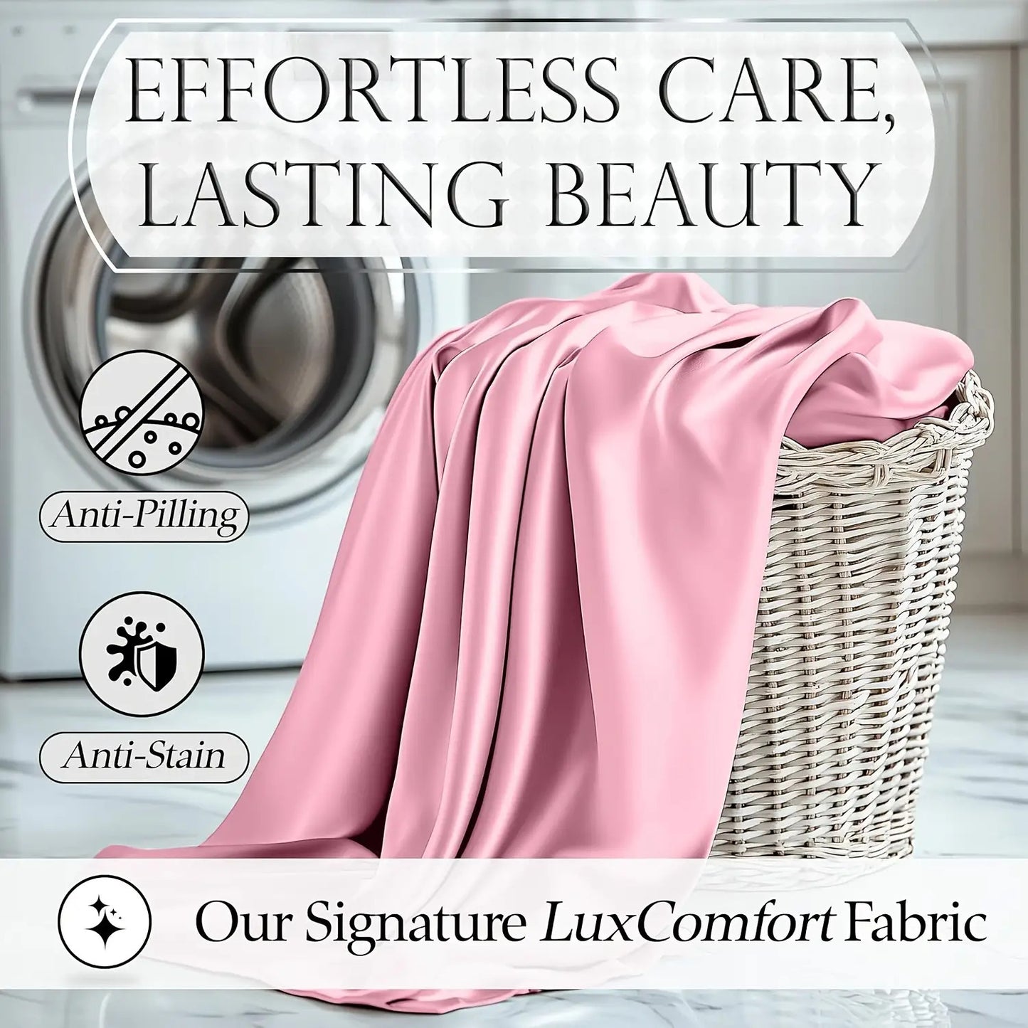 4pcs Cooling & Silky Satin Sheet Set