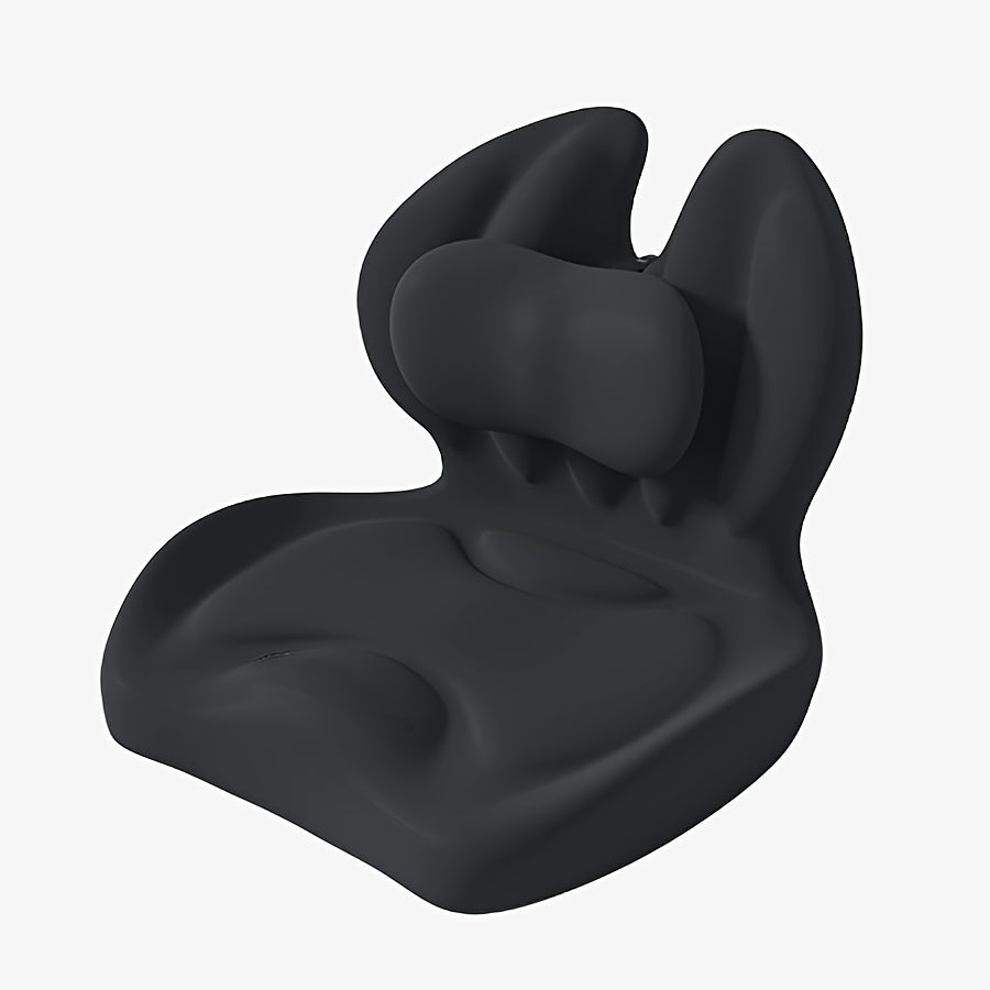 Ergonomic Double Lumbar Support Car Seat Cushion
