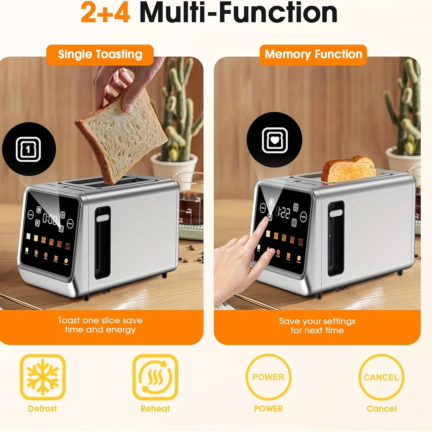 Touch Screen Toaster