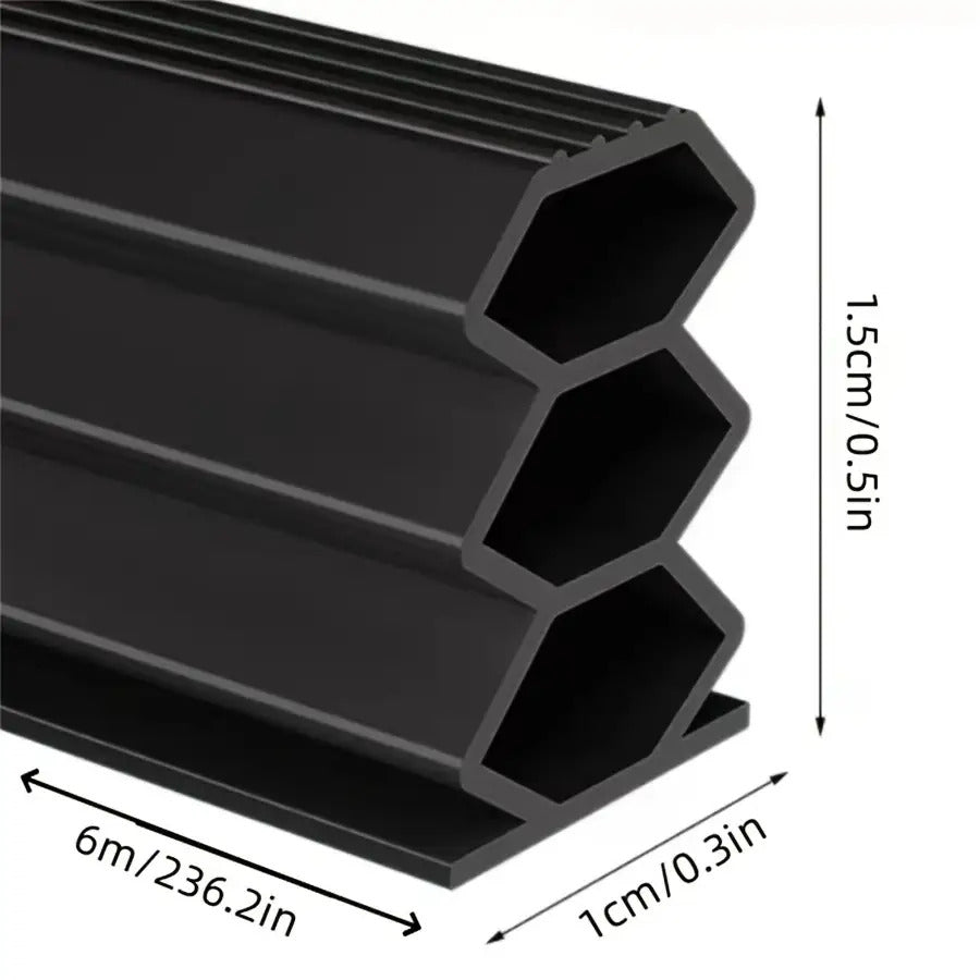 3pcs Door Draft Stopper