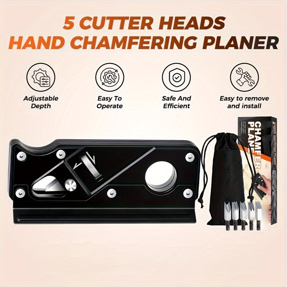 Woodworking Planer Set (6 Blade Heads)