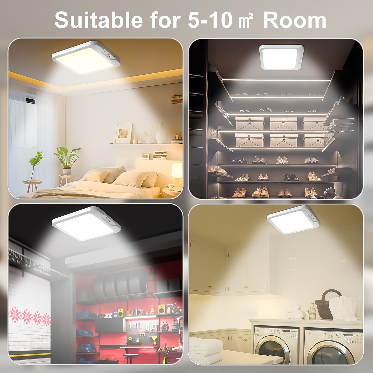 Modern Motion Sensor LED Ceiling Light