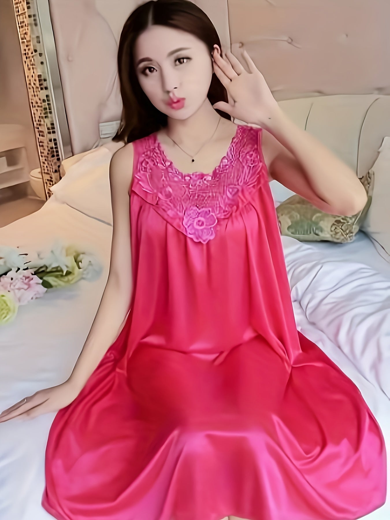 Womens Sleeveless Nightgowns