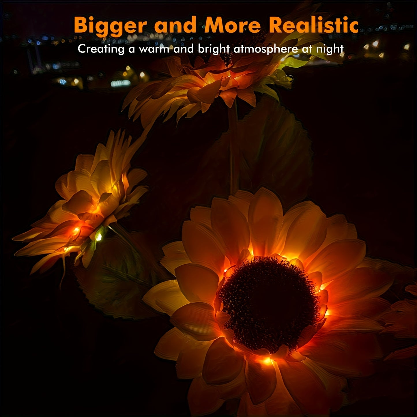 Solar Sunflower Light Outdoor Decorative Light