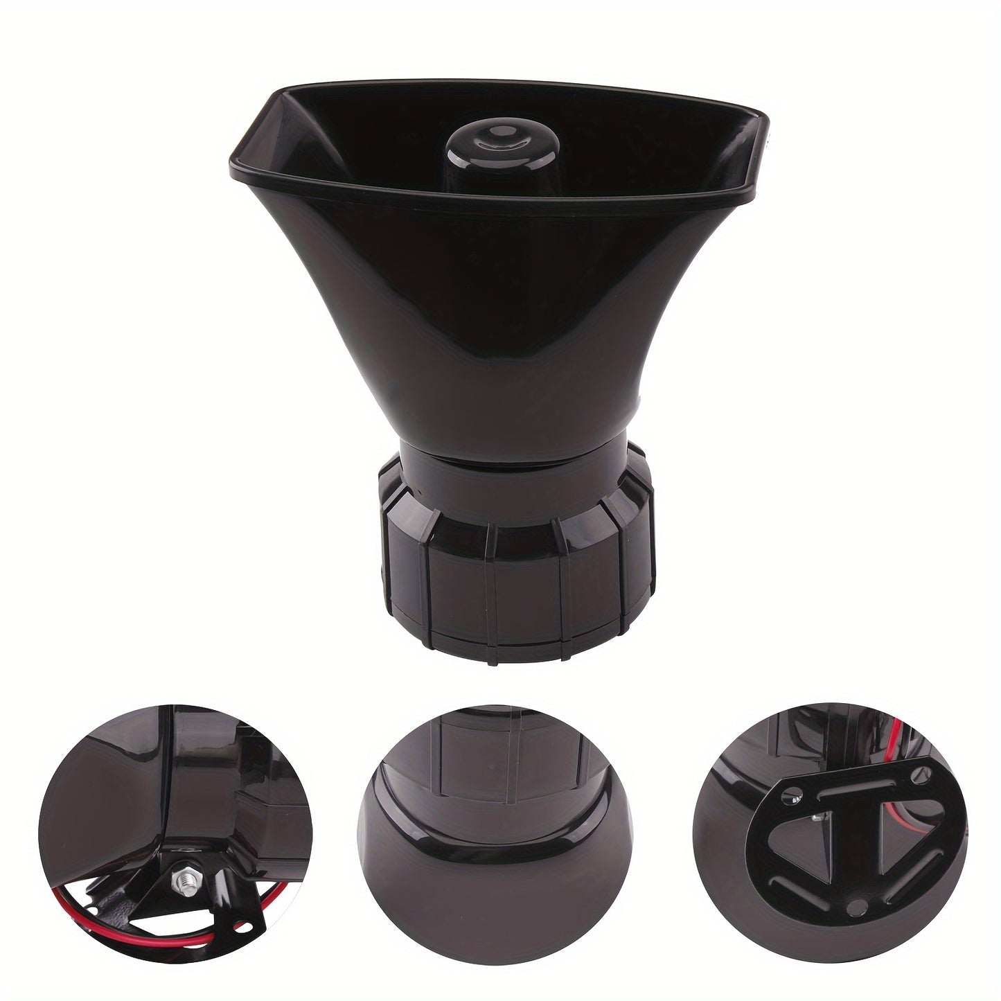 7-Tone Car Siren Horn with Handheld Microphone & Amplifier