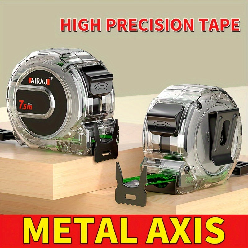 High-Precision Self-Locking Fluorescent Steel Tape Measure