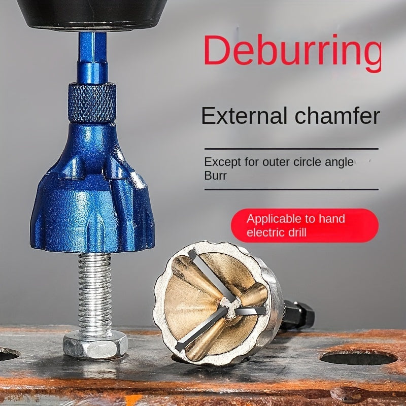 4pcs Steel Screw Deburrer Tool