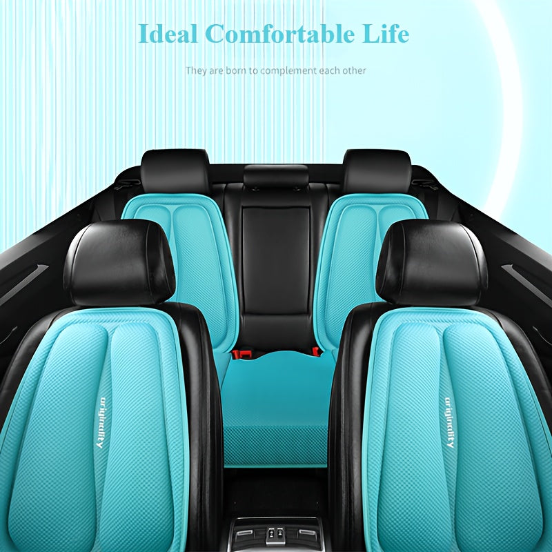 2pcs Set, Universal Car Seat Cushion + Backrest Padasons, Perfect Gift for Car Owners, Enhances Driving Experience