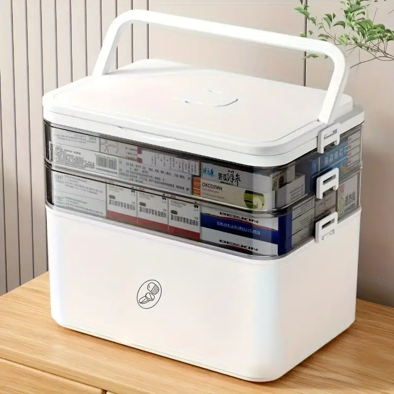 Large Capacity Multi-layer Classification Durable Portable Storage Box