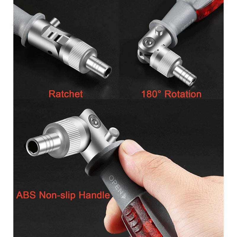 1 Ratchet Screwdriver Set
