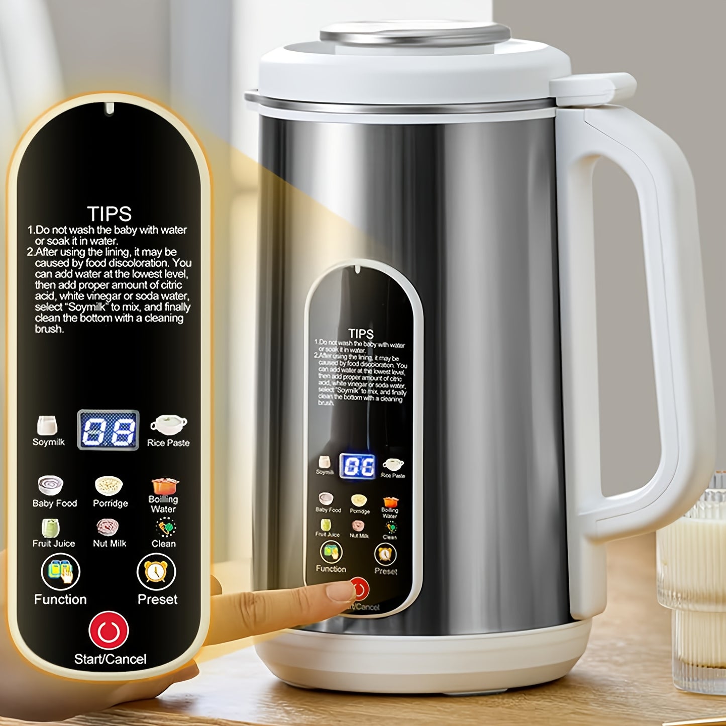 Stainless Steel Automatic Nut Milk Machine