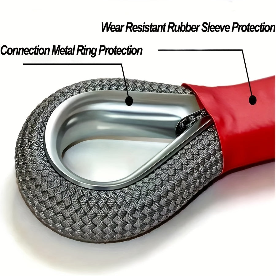 Heavy-Duty 5/9m Trailer Rope Towing Strap Recovery Kit