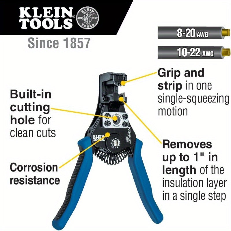 Fully automatic wire stripping pliers tool wire stripper