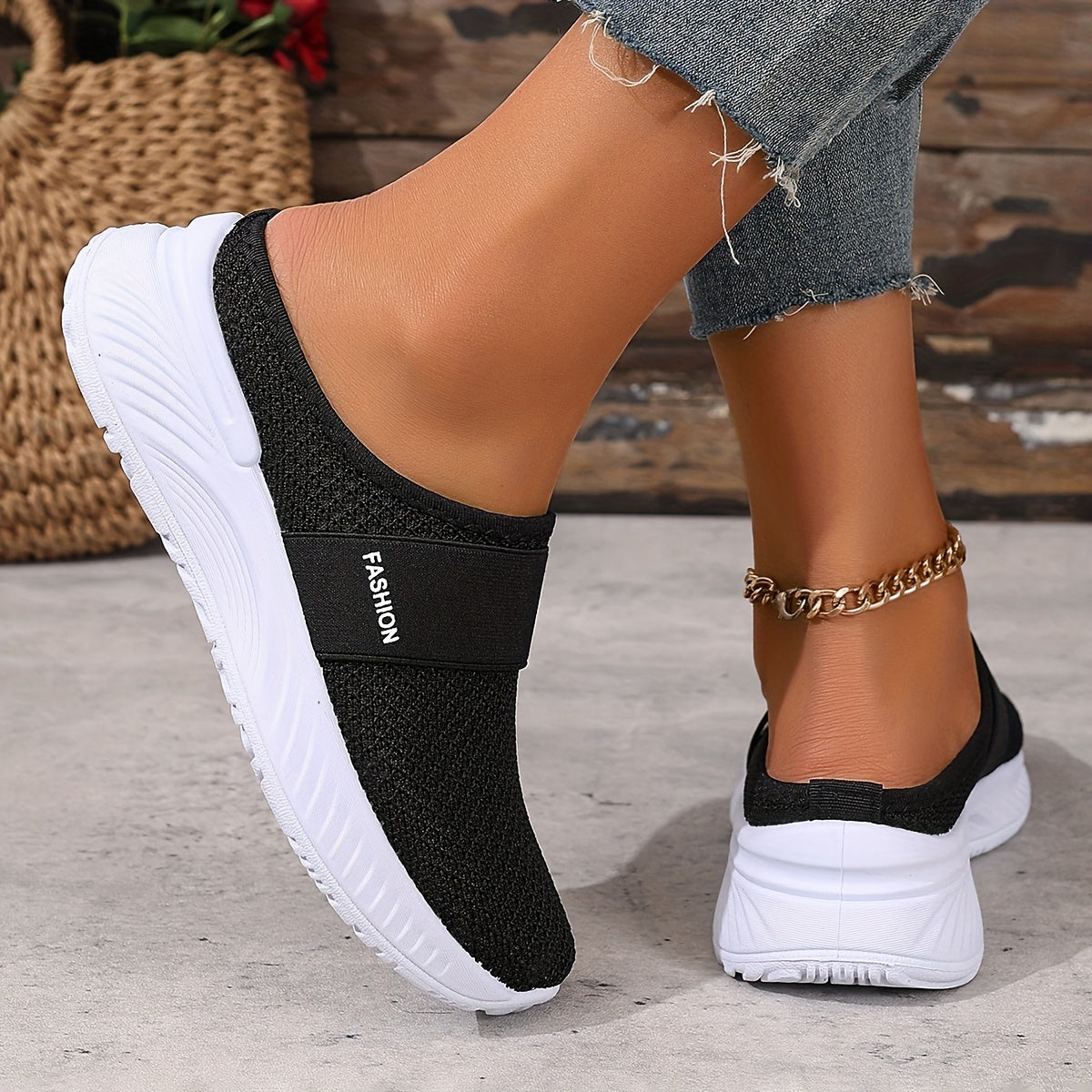 Summer Breathable Mesh Upper Shoes