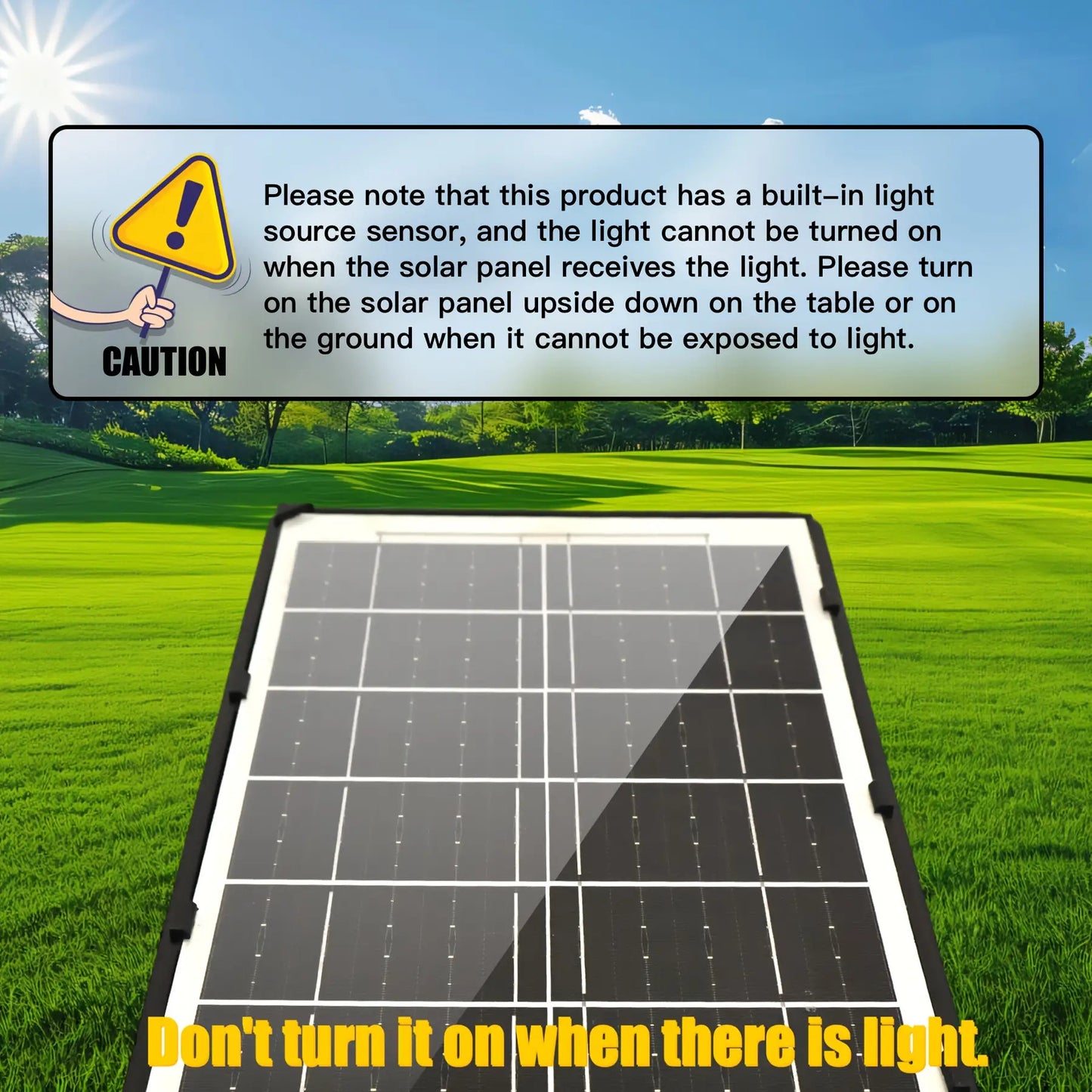 Extra Large Outdoor Solar Wall Light