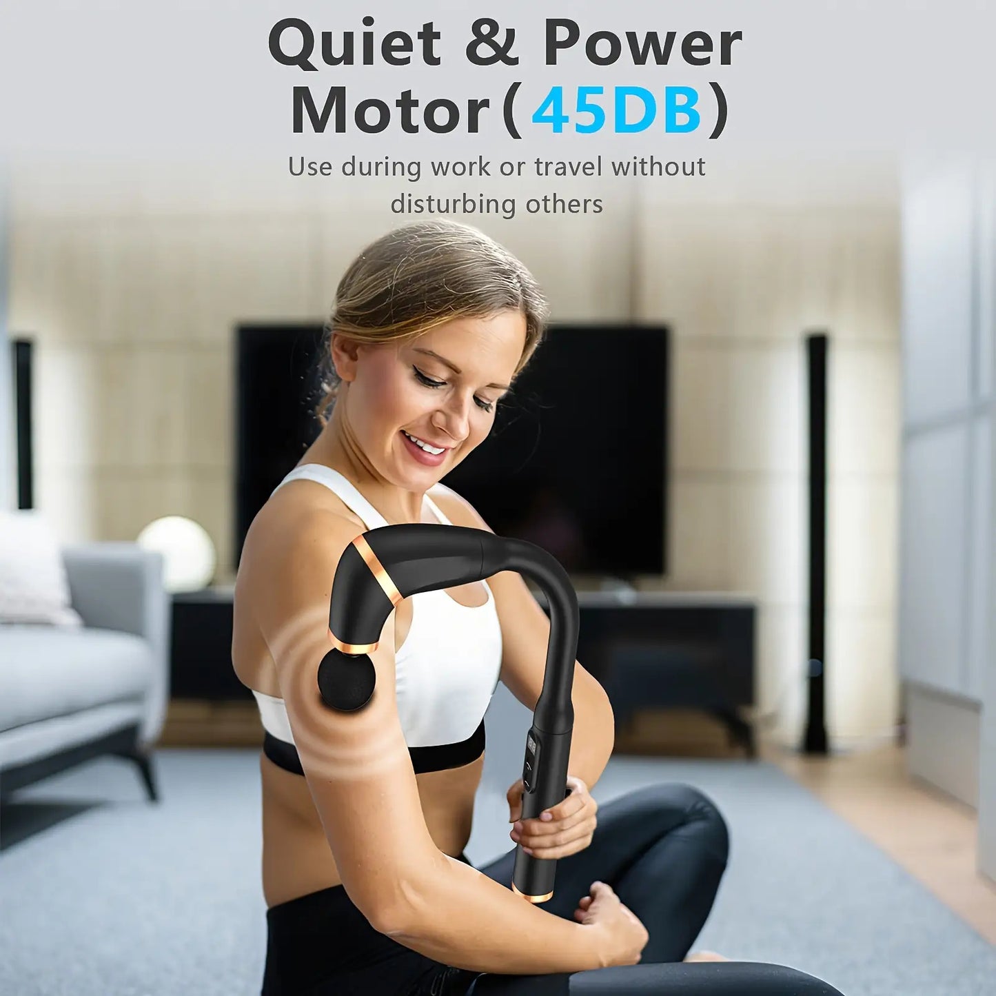 Deep Tissue Massage Gun - A Back Massager Designed for Deep Relaxation