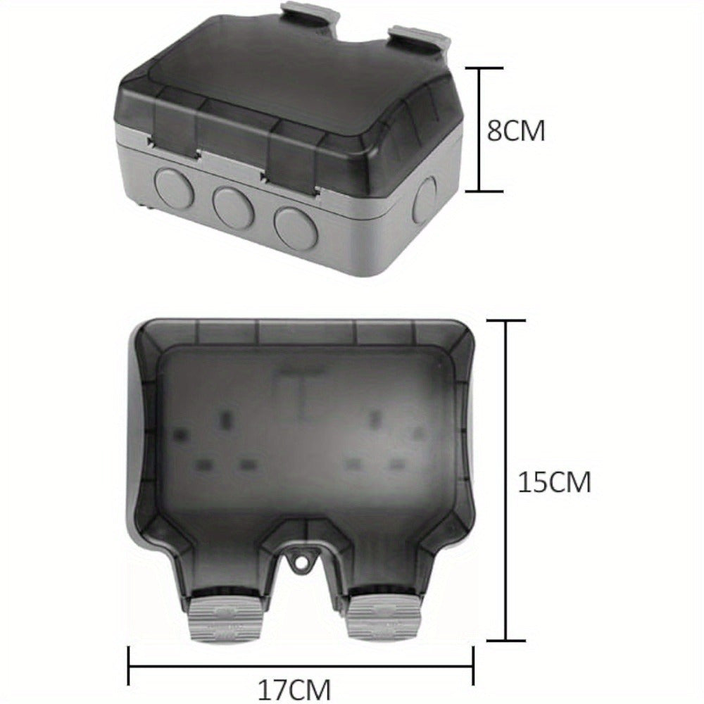 Sockets Double Gang Twin Switched Socket Outside Wall Socket Box