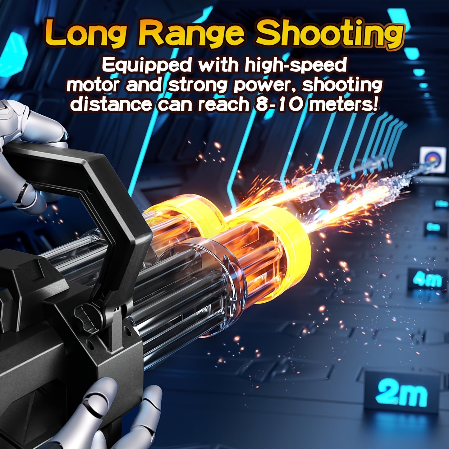 Jianfeng Gatling Rotating Water Gun
