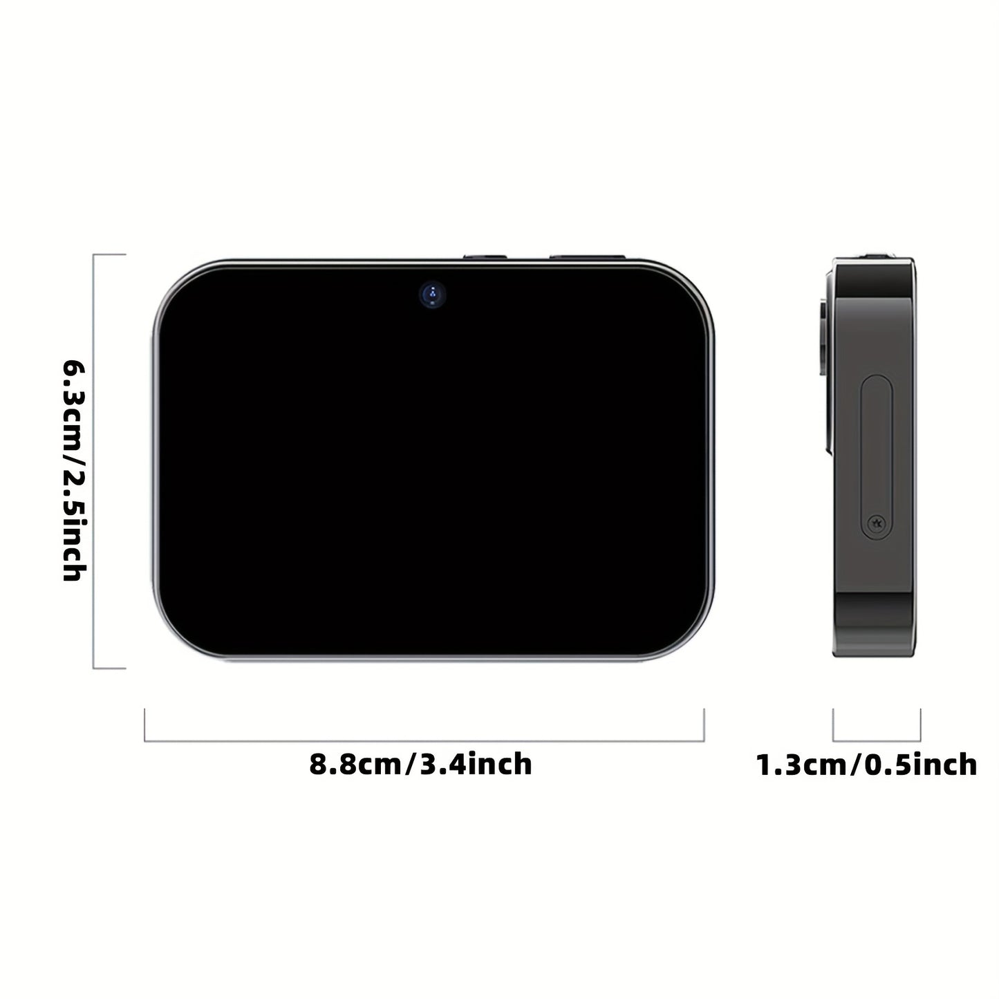 4K Ultra HD Touchscreen Mini Digital Camera (32GB Card Included)