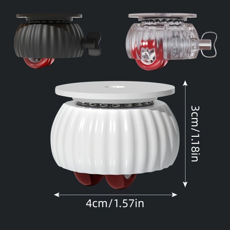 4pcs Metal Swivel Casters with Lock