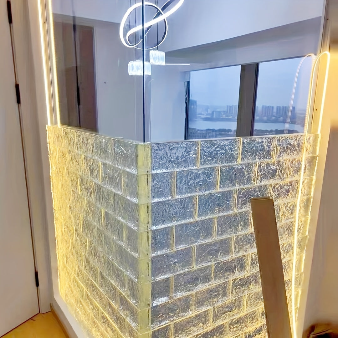 3pcs Acrylic Hollow Wall Decor Blocks