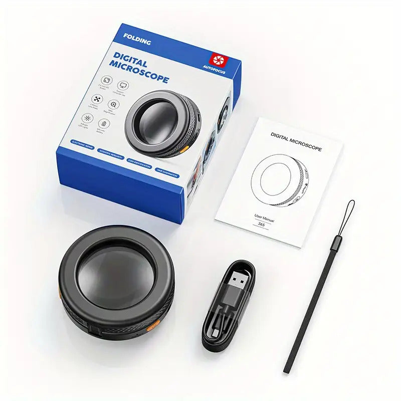 500x magnification autofocus portable handheld digital microscope