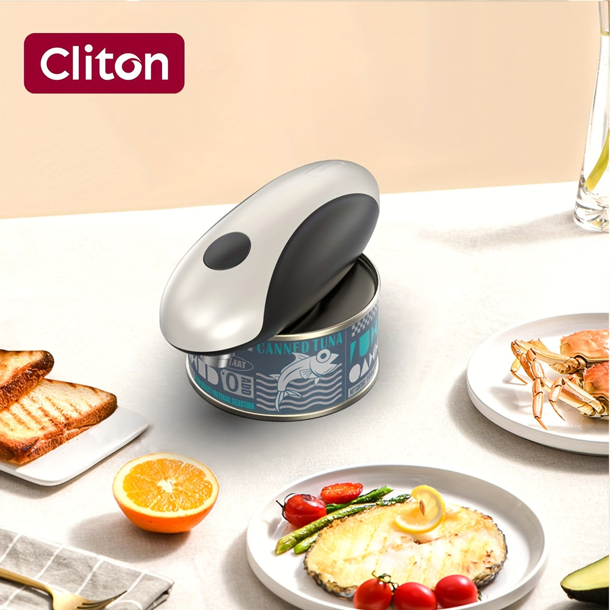 Fully automatic electric can opener